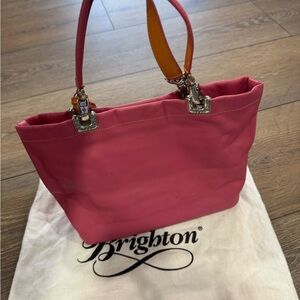 Brighton Pink and Orange Tote Bag